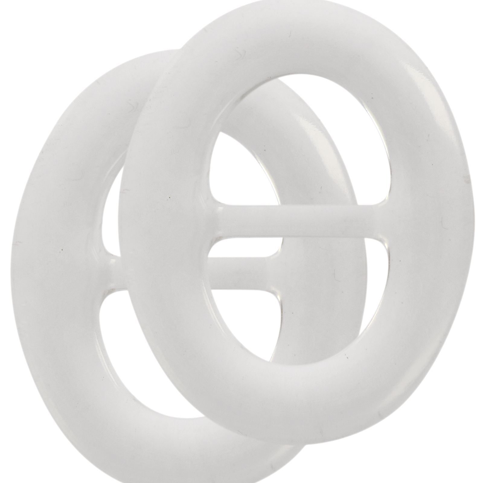 oval ringe transparent 70x55mm | 2st