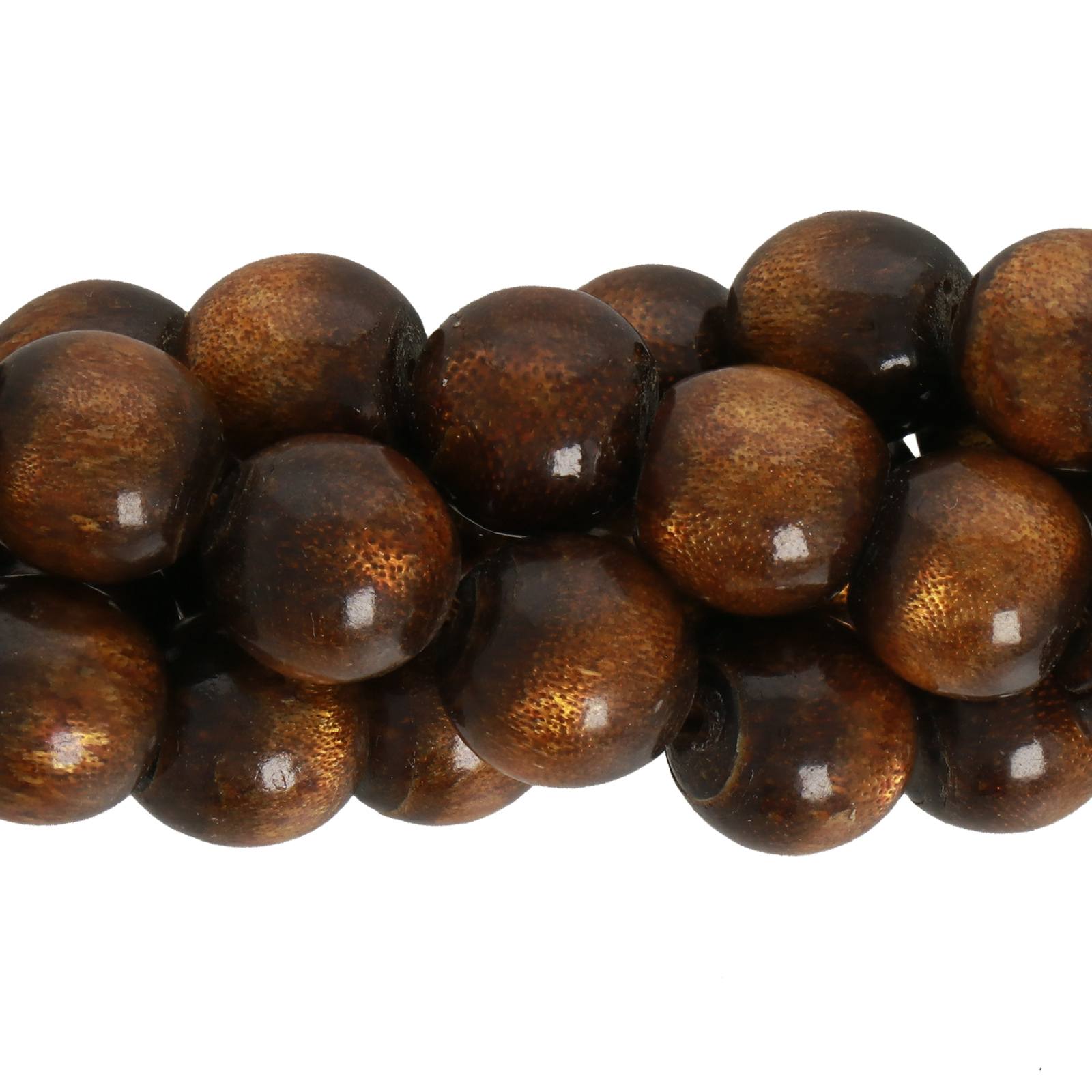 golden coral smooth round 11-12mm | 16-inch strand