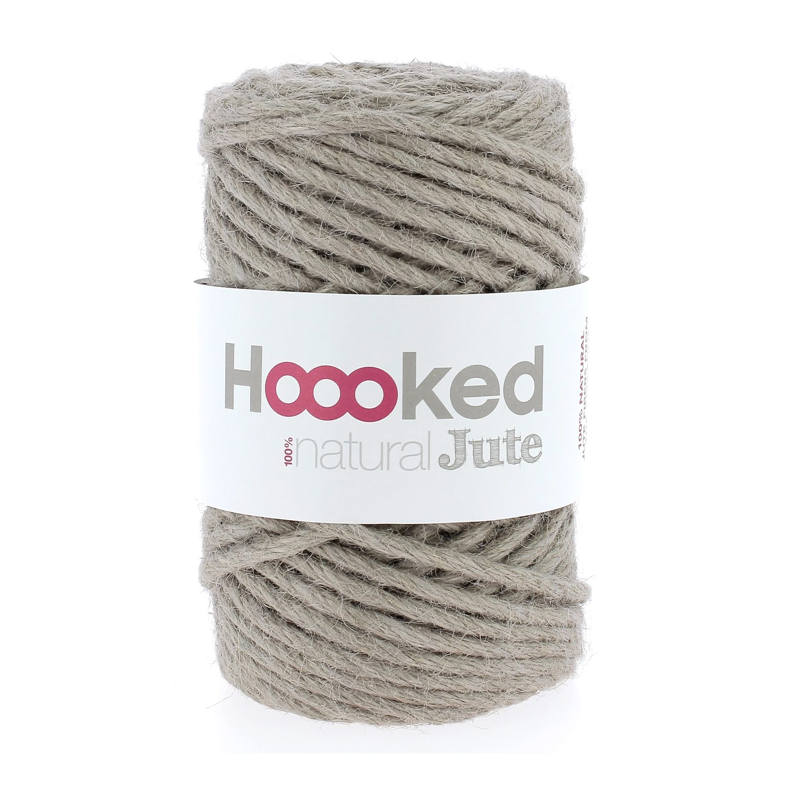 hoooked 100% natural jute - cinnamon taupe (001) - 350gr (45mt) | 1pc