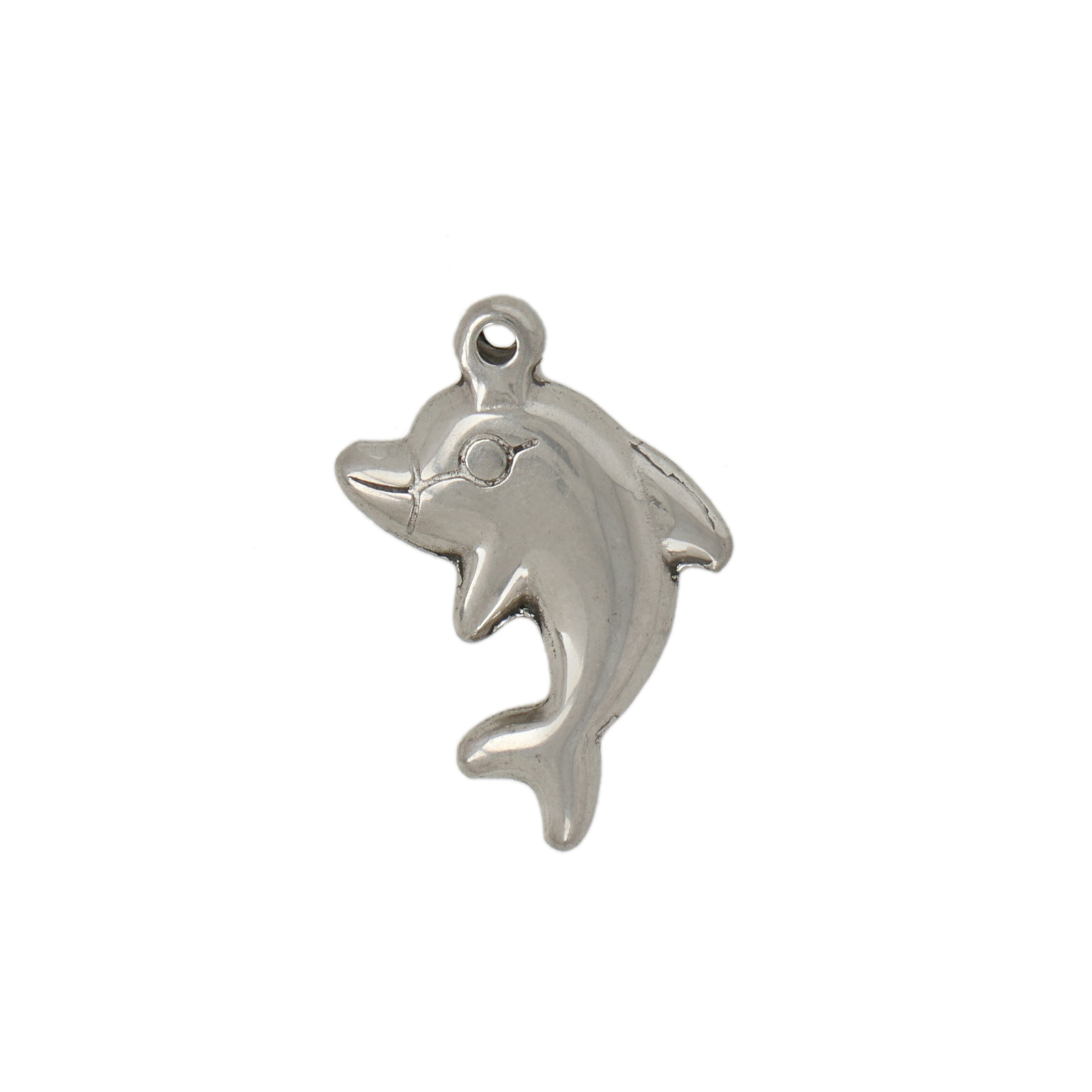 stainless stell dolphin charm 15x12mm | 2pc