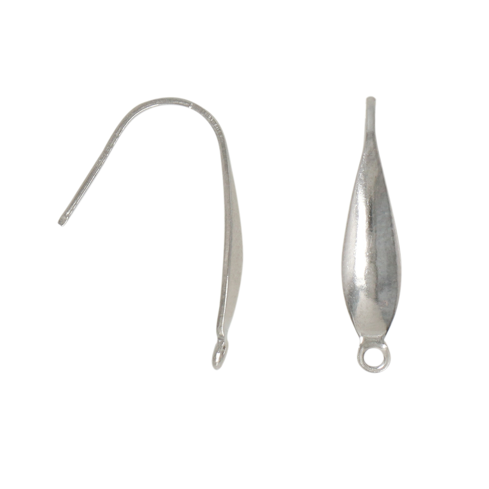ohrhaken brisuren edelstahl 20x4mm | 12st