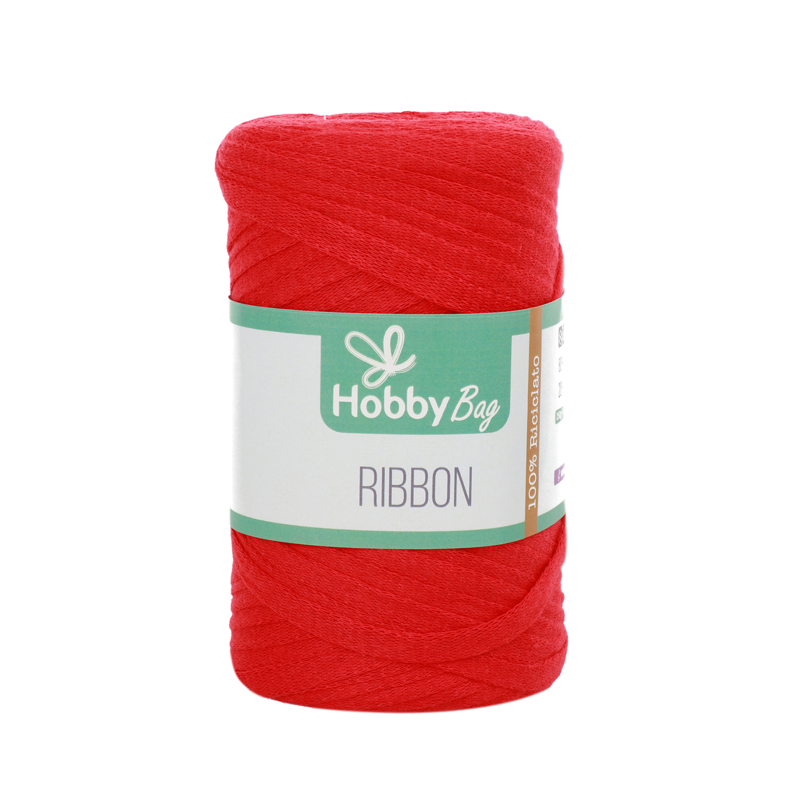 hobbybag ribbon - rosso - 250gr (160mt) | 1pc