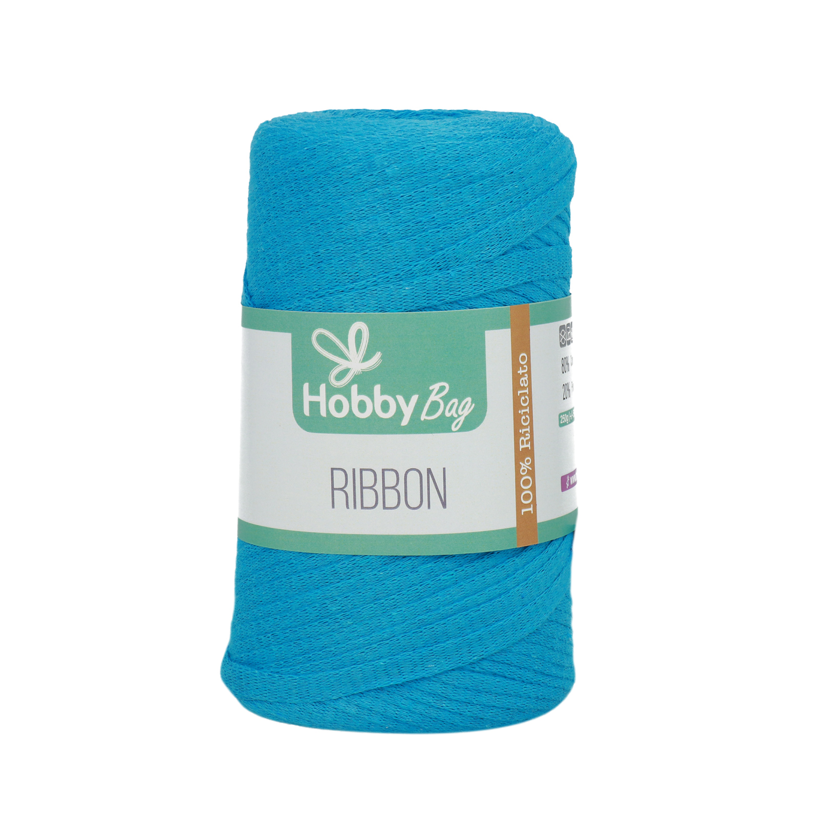 hobbybag ribbon - turquoise - 250gr (160mt) | 1pc