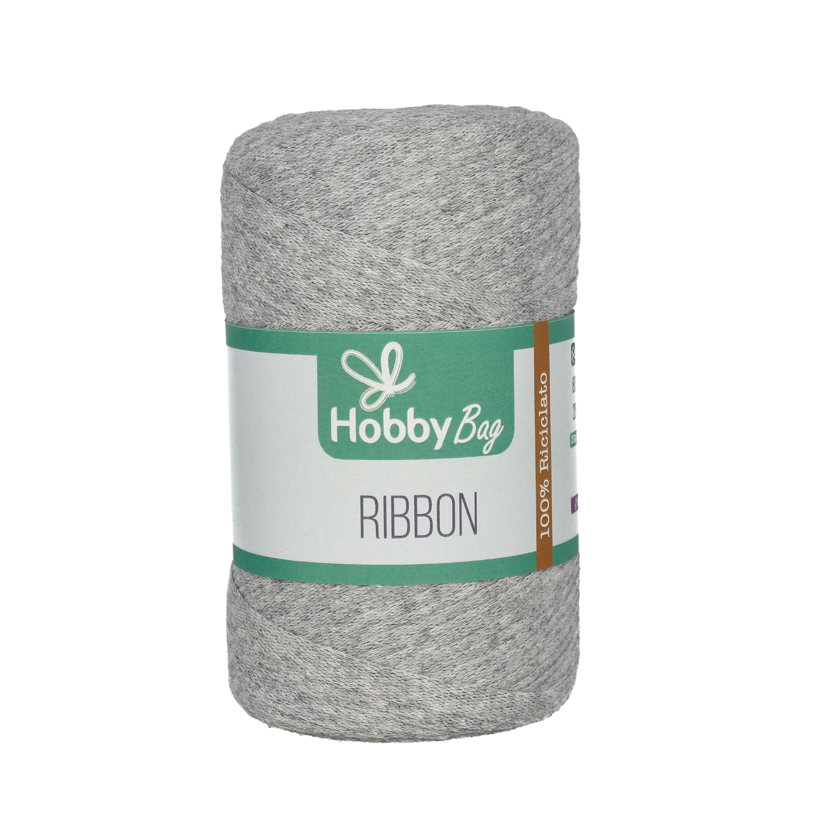 hobbybag ribbon - grey - 250gr (160mt) | 1pc