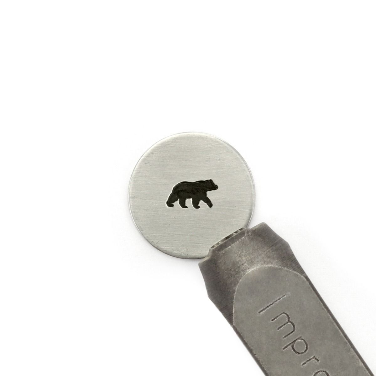design stamp bear signature 9,5mm | 1pc