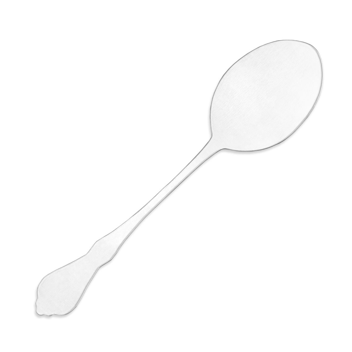 metal blanks aluminium diy decorative spoon 18x4,2cm | 1pc