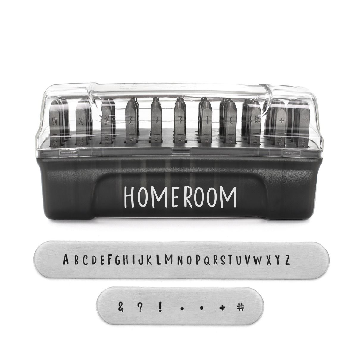 letter stamp homeroom signature plus alphabet set 3mm großbuchstaben | 1st
