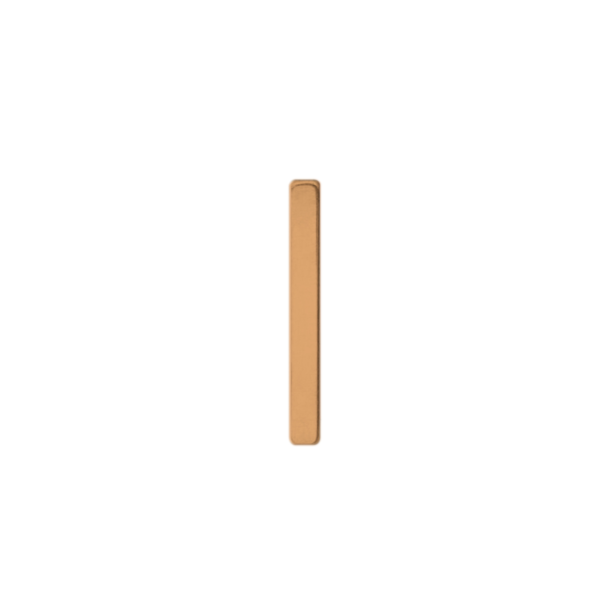 premium blanks mini strip kupfer 30x3mm | 4st