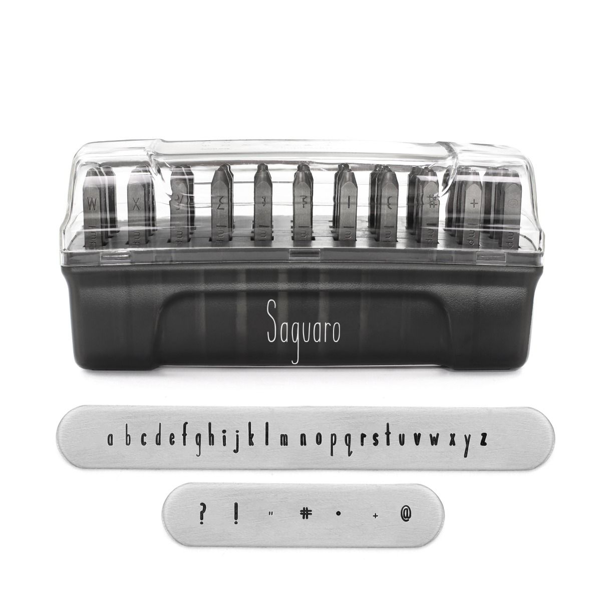 letter stamp saguaro signature alphabet 4mm lowercase | 1pc
