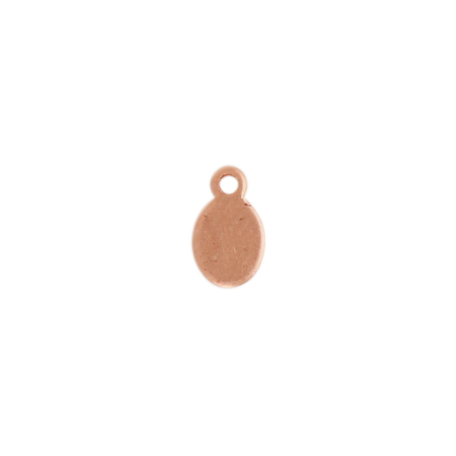 premium blanks copper maker tag 8x5mm | 6pc
