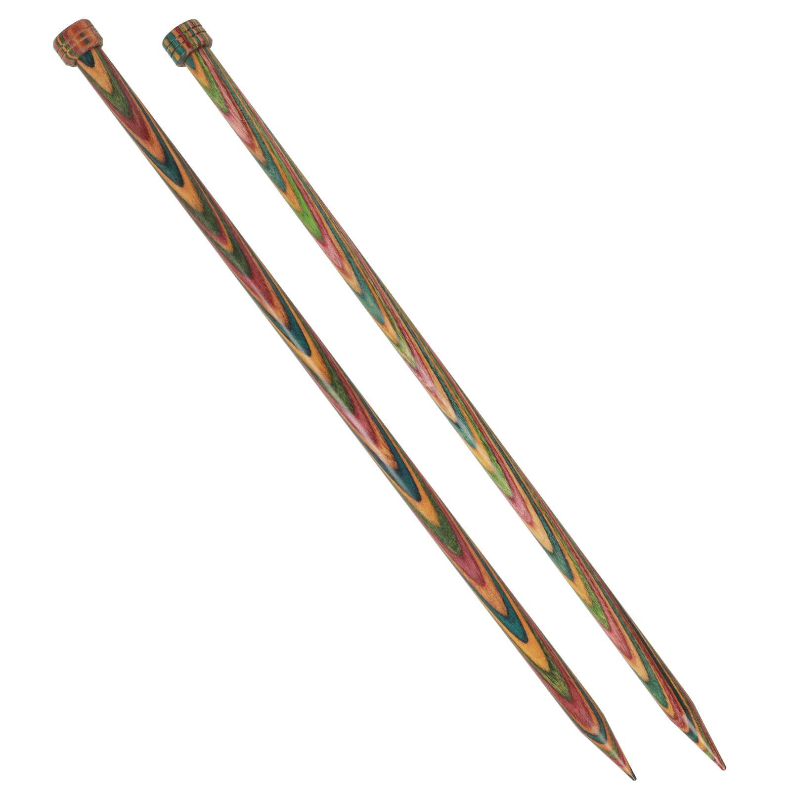 KnitPro Juego De Agujas De Tejer De Una Sola Punta Zing De 30 Cm