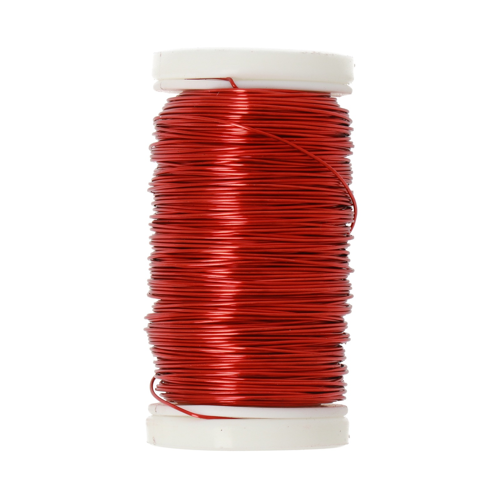 rot lackierter eisendraht 0,5mm - spule 50mt | 1st