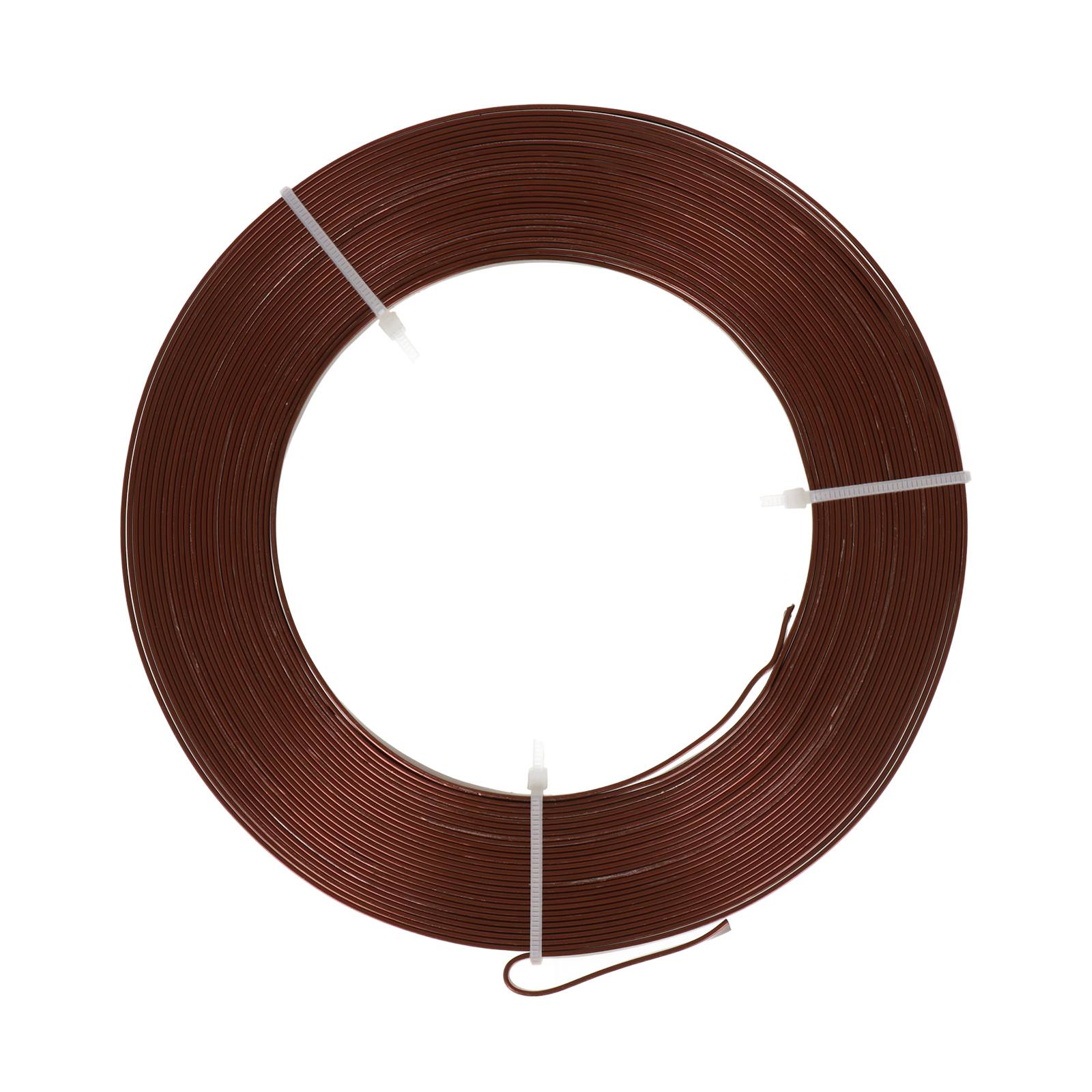 brandy flat aluminum wire 5x1mm - 10mt spool | 1pc