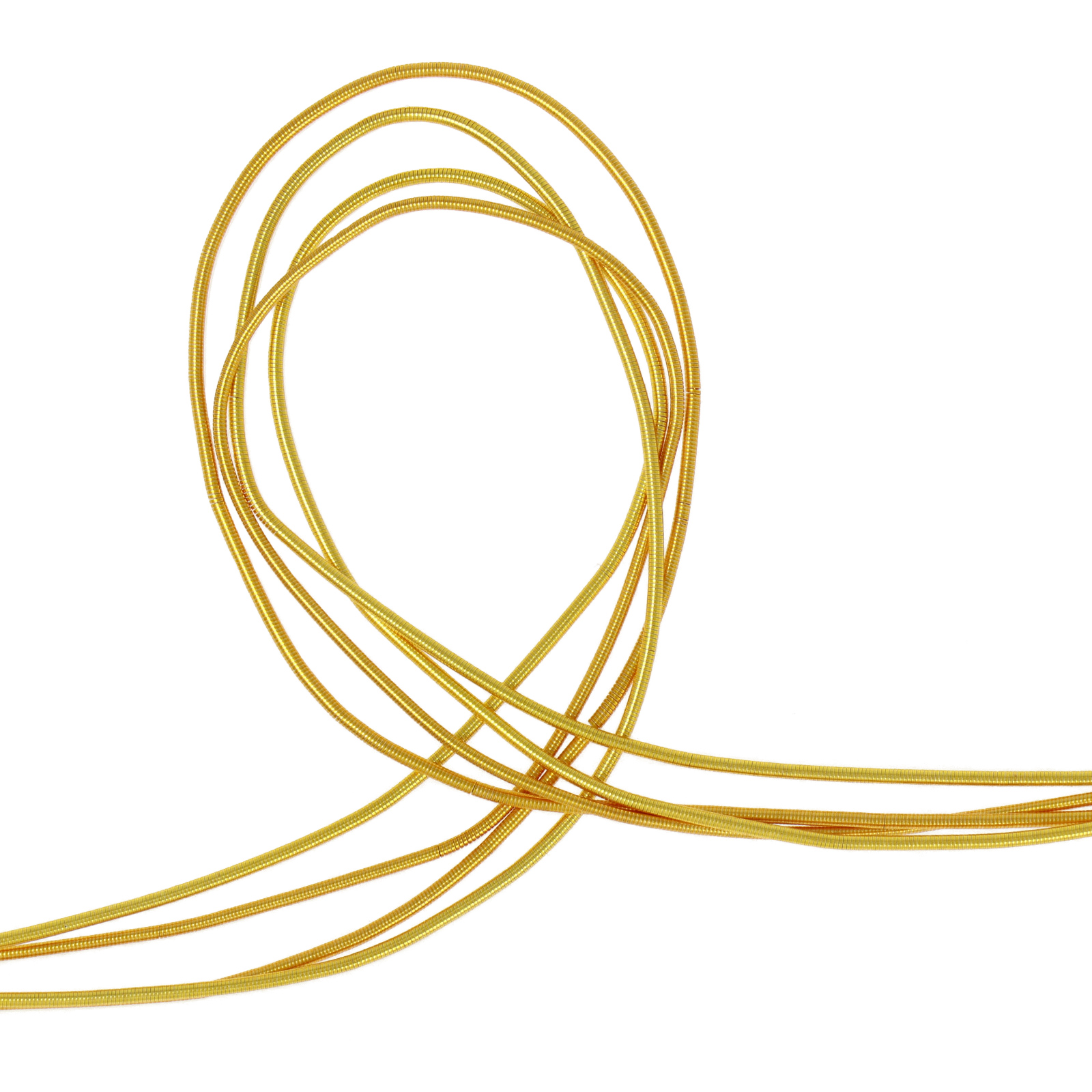 gold plated french wire 0,70mm - 4x35-40cm package | 1pc