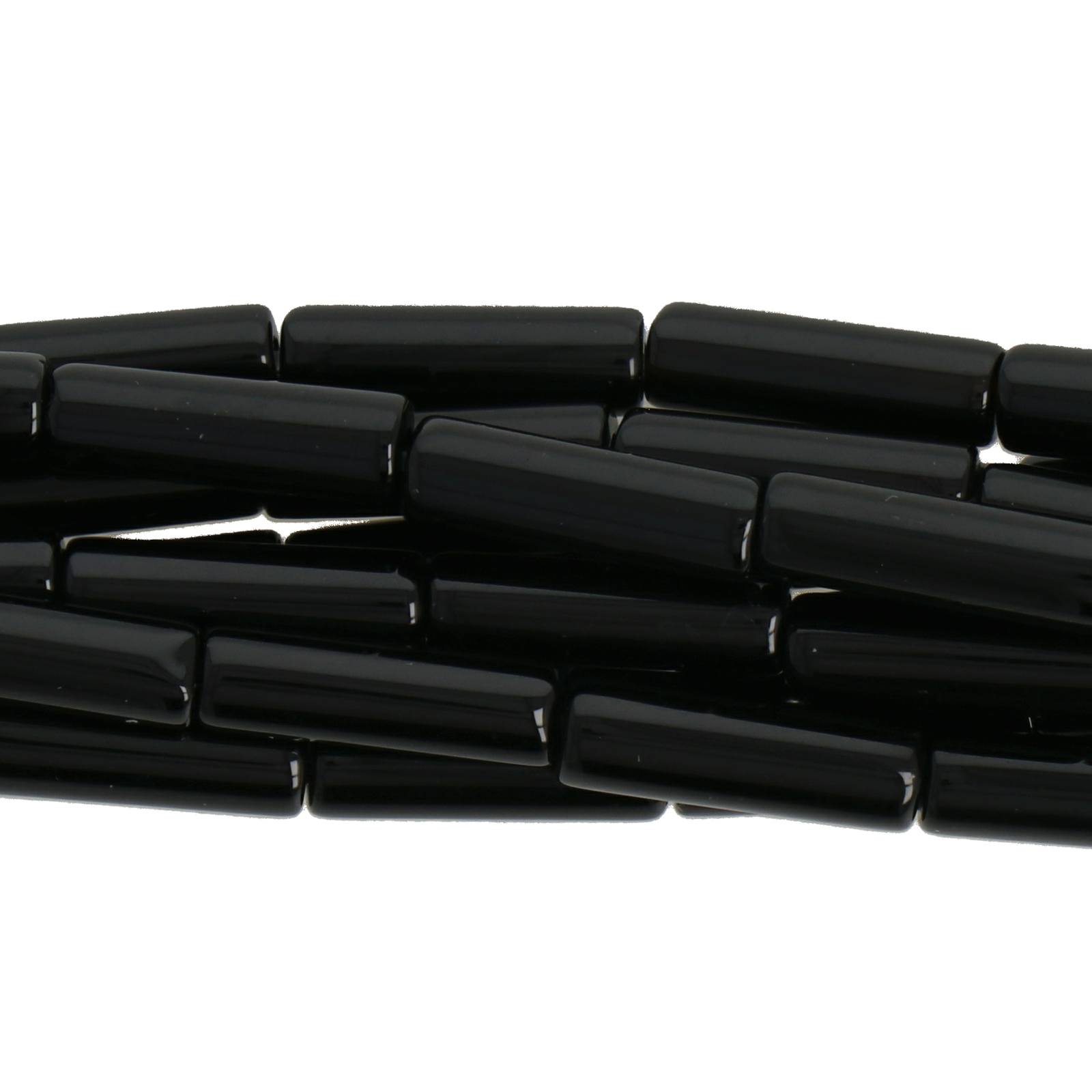 amethyst smooth tube 13x4mm | 15/16-inch strand