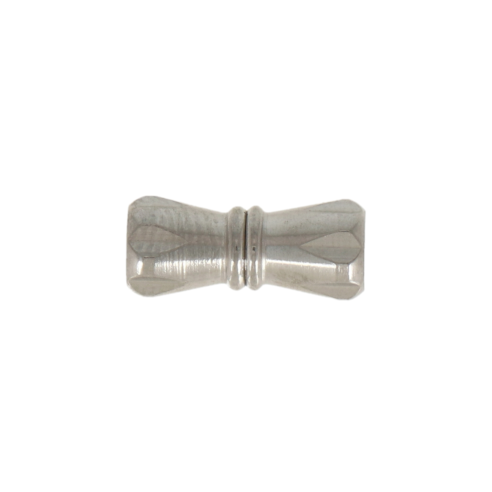 stainless steel clasp with ends 12x5mm (width 0,7mm) | 2pc