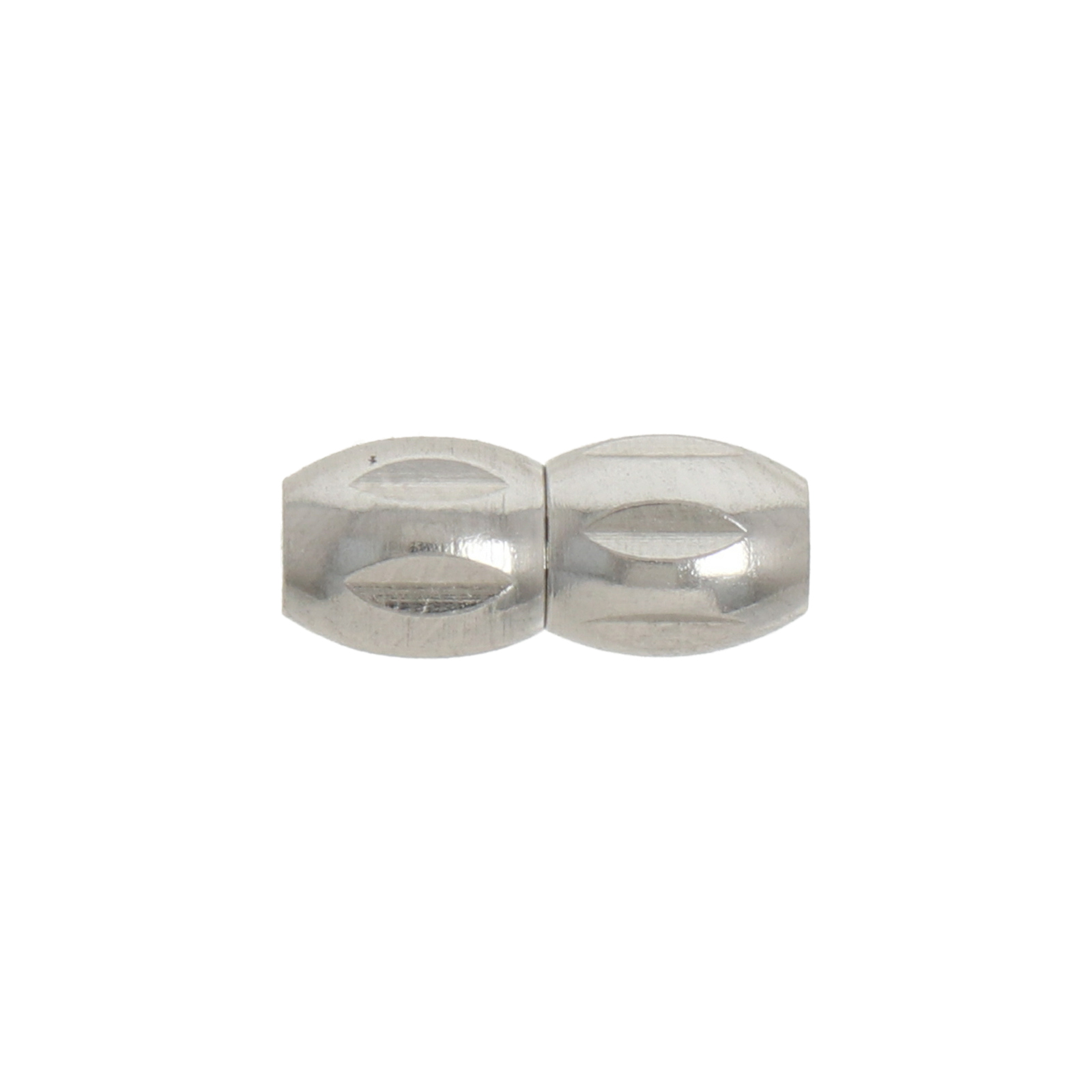 stainless steel hook clasp with ends 25mm (width 6mm) | 2pc