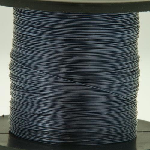 dark blue copper craft wire - diameter 0,2mm - 175mt spool | 1pc