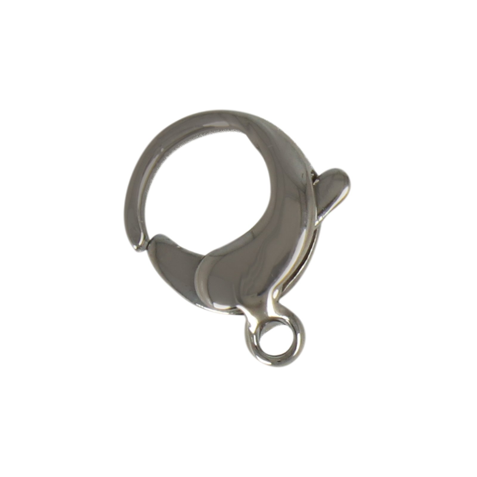 stainless steel trigger clasp 12mm | 2pc