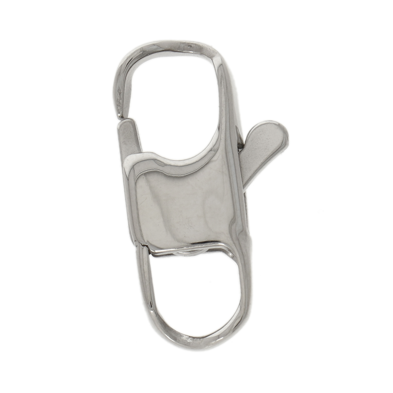 stainless steel trigger clasp 22x8mm | 1pc