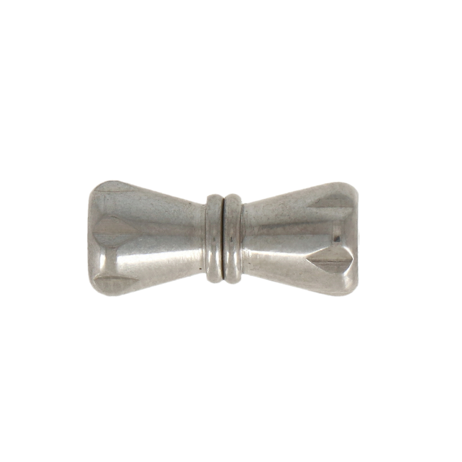 stainless steel clasp with ends 15x7mm (width 0,7mm) | 2pc