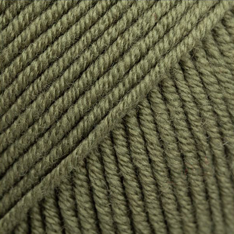 drops merino extra fine uni moss green (53) - 50gr (105mt) | 1st