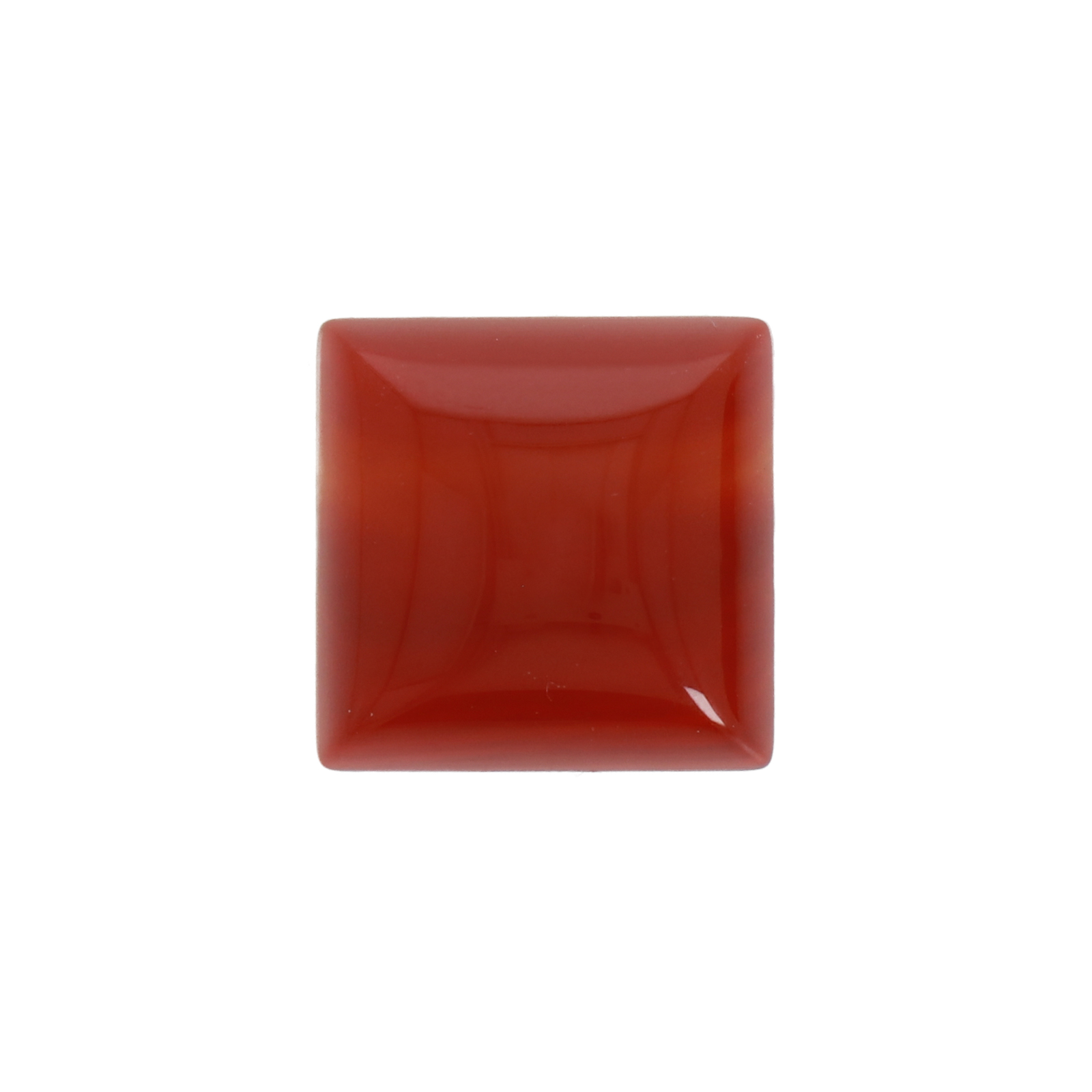 red agate cabochon smooth square 14mm | 1pc