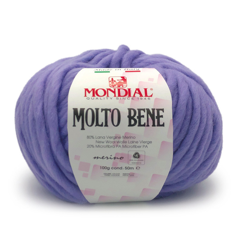molto bene mondial - lavender (995) - 100gr (50mt) | 1pc