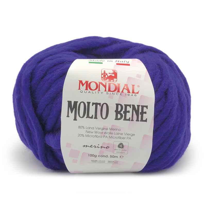 molto bene mondial - ultraviolet (996) - 100gr (50mt) | 1pc
