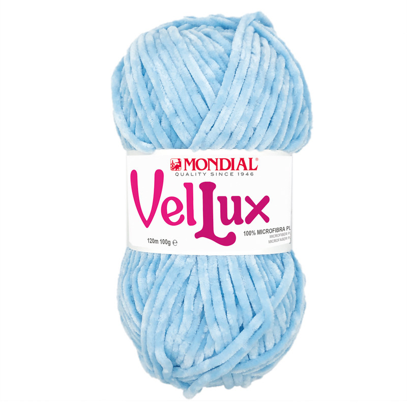 vellux mondial - sky blue (285) - 100gr (120mt) | 1pc