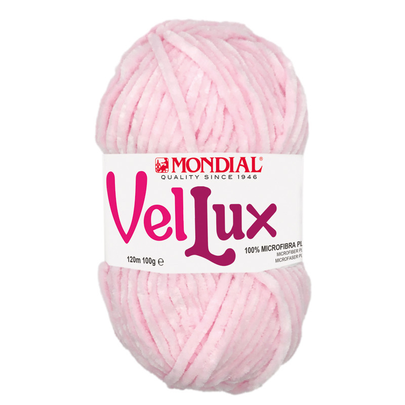 vellux mondial - pale pink (278) - 100gr (120mt) | 1pc