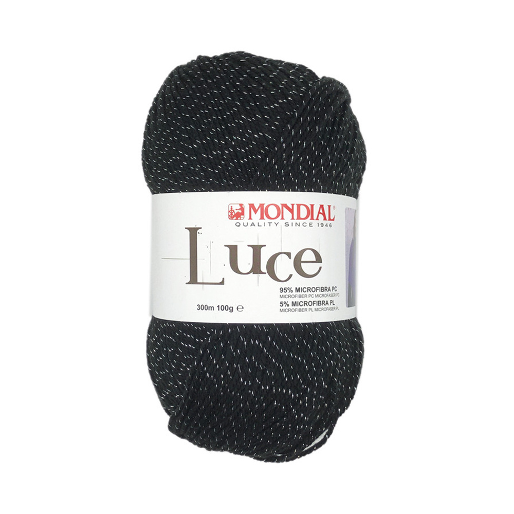 luce mondial - black (570) - 100gr (300mt) | 1pc