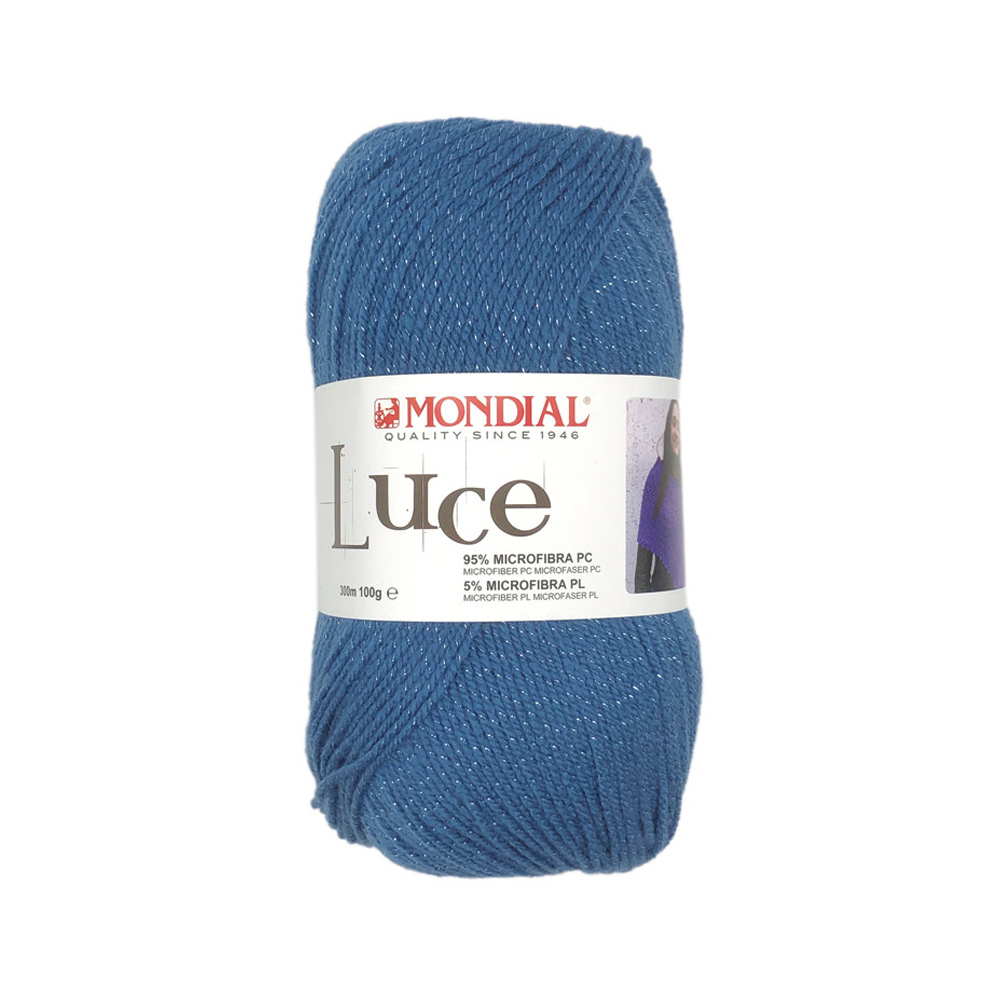 luce mondial - bluette (565) - 100gr (300mt) | 1pc