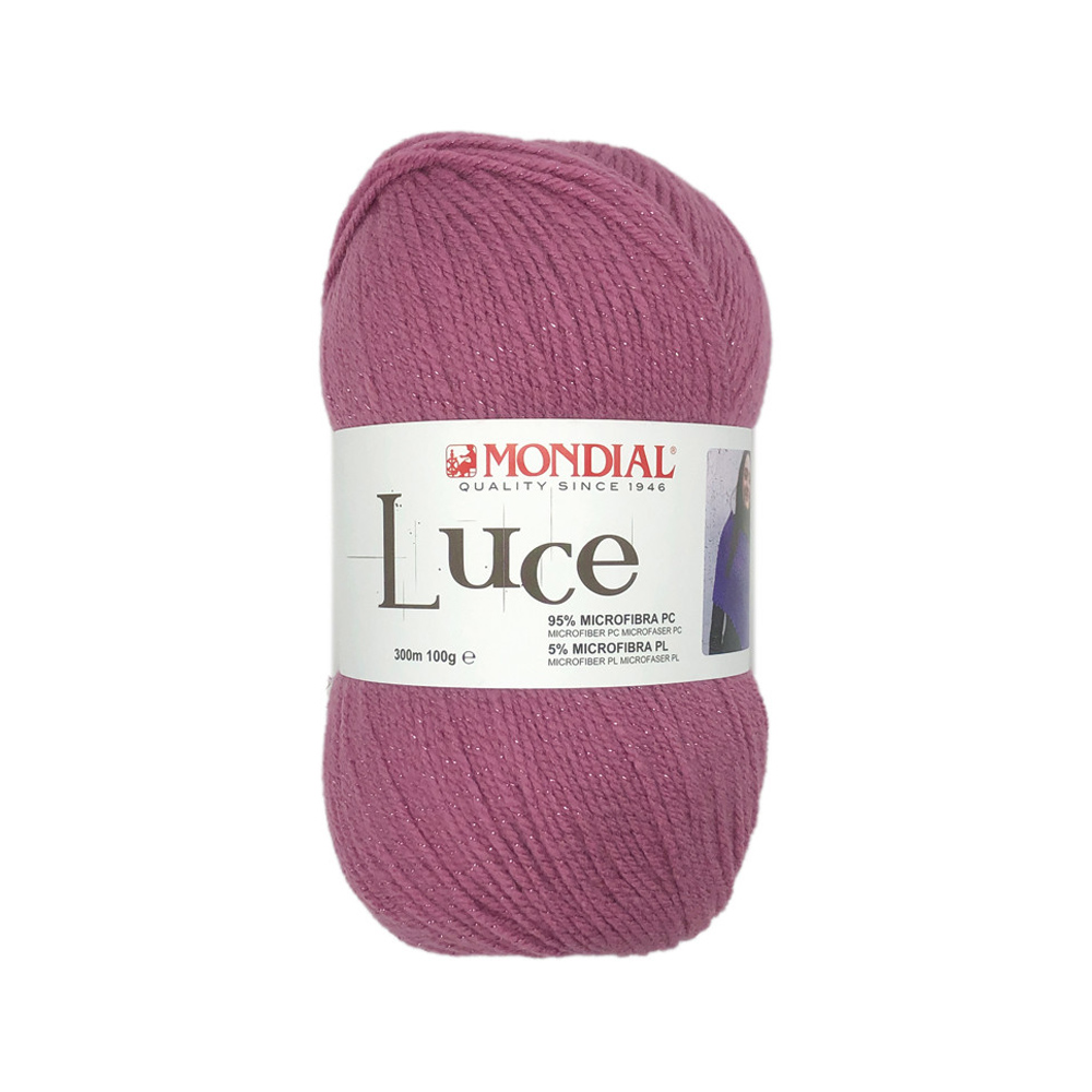 luce mondial - mauve (559) - 100gr (300mt) | 1pc
