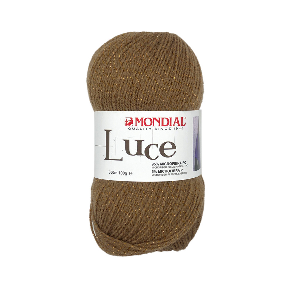 luce mondial - chestnut (557) - 100gr (300mt) | 1pc