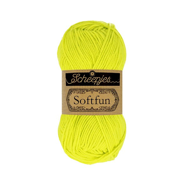 scheepjes softfun - citrus lime (2641) - 50gr (140mt) | 1pc