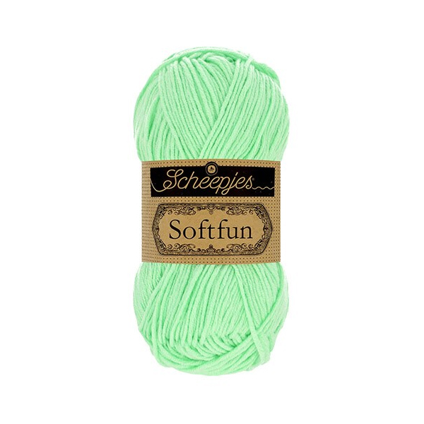 scheepjes softfun - mint (2640) - 50gr (140mt) | 1pc