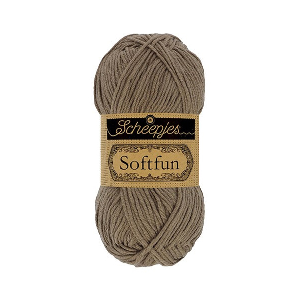 scheepjes softfun - cedar (2631) - 50gr (140mt) | 1pc