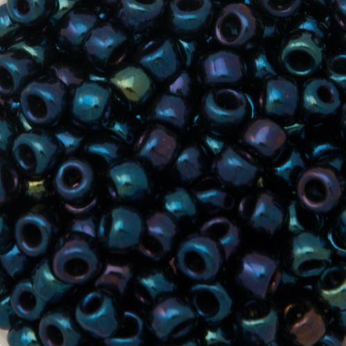 rocaille toho seed beads 6/0 - metallic nebula (82) | 10gr