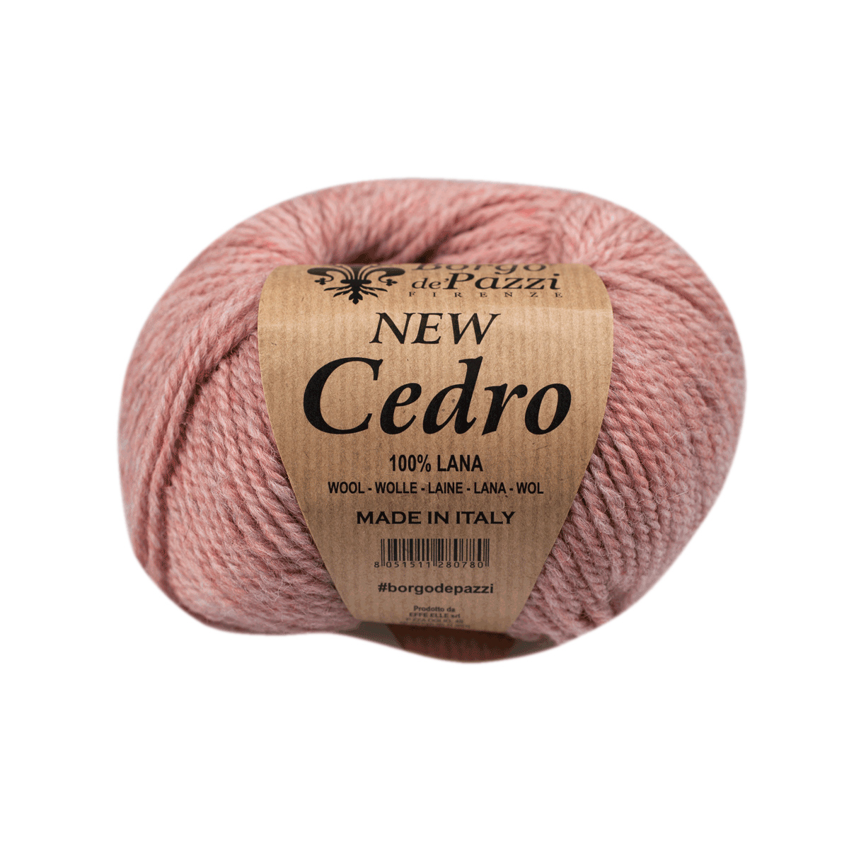 borgo de' pazzi new cedro - pink (33) - 50gr (100mt) | 1pc
