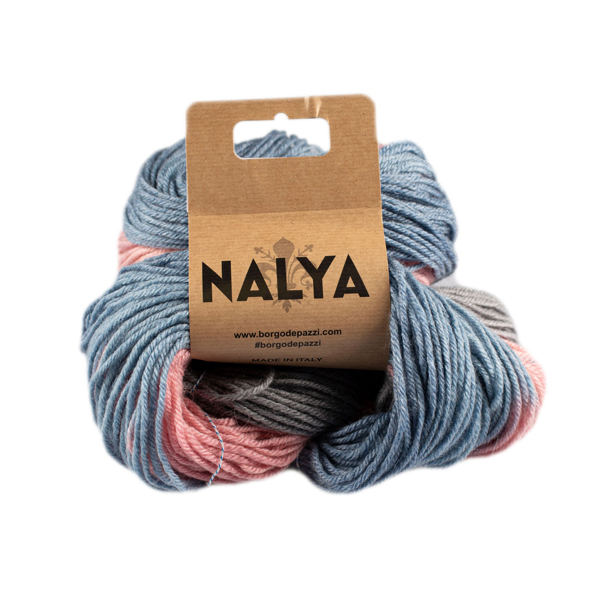 borgo de' pazzi nalya - rosa/hellblau/grau (6) - 250gr (365mt) | 1st
