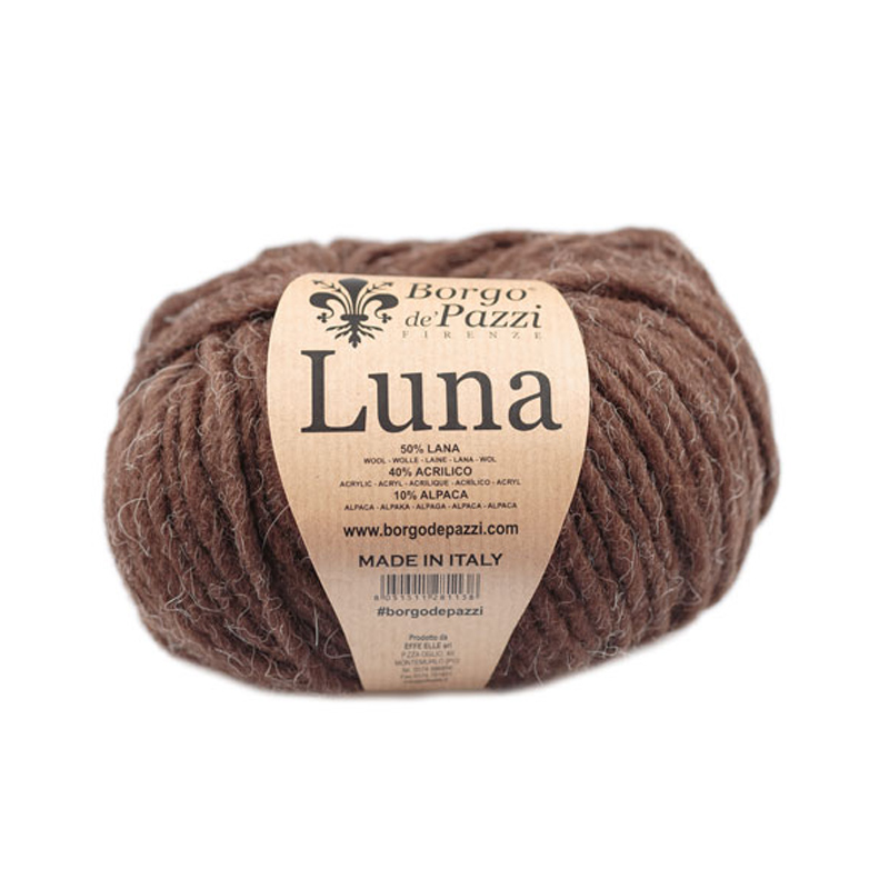 borgo de' pazzi luna - brown (59) - 50gr (80mt) | 1pc