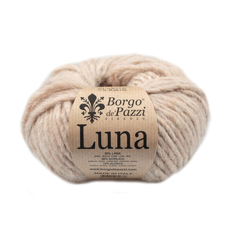 borgo de' pazzi luna - beige (28) - 50gr (80mt) | 1pc