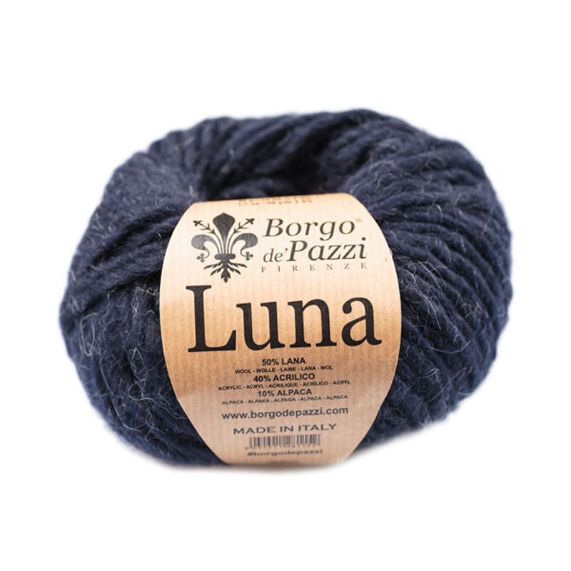 borgo de' pazzi luna - blue (61) - 50gr (80mt) | 1pc