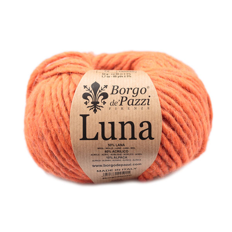 borgo de' pazzi luna - orange (72) - 50gr (80mt) | 1pc