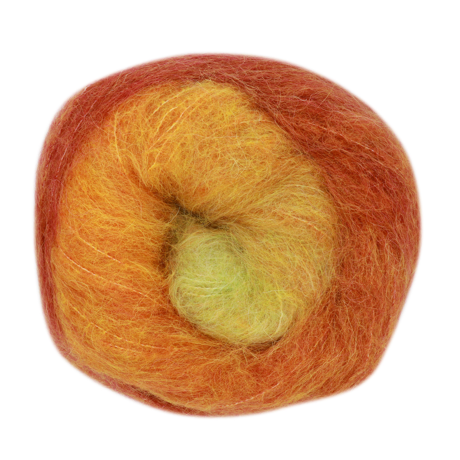 laines du nord poema alpaca - pink/orange/green (8) - 100gr (400mt) | 1pc