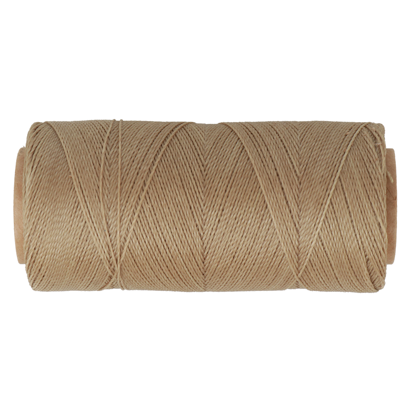 linhasita waxed polyester cord - beige (531) 0,5mm - 100gr spool (aprox. 335mt) | 1pc