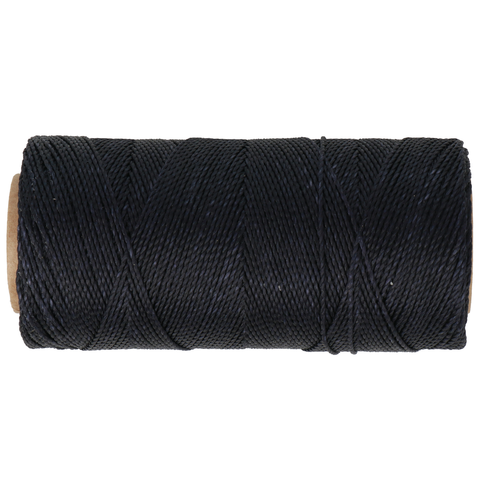 linhasita waxed polyester cord - blue black (73) 1mm - 100gr spool (aprox. 180mt) | 1pc