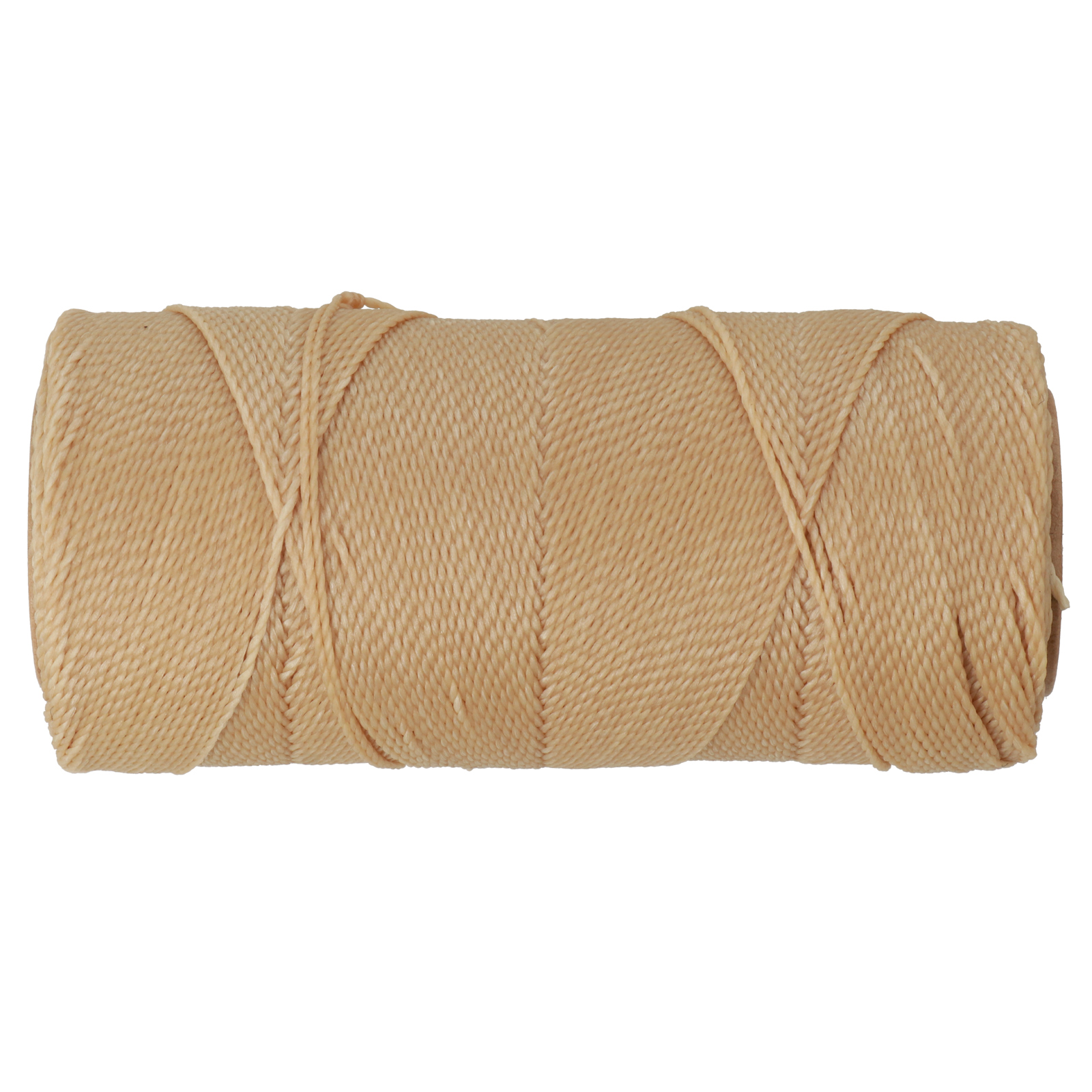 linhasita waxed polyester cord - light beige (315) 1mm - 100gr spool (aprox. 180mt) | 1pc