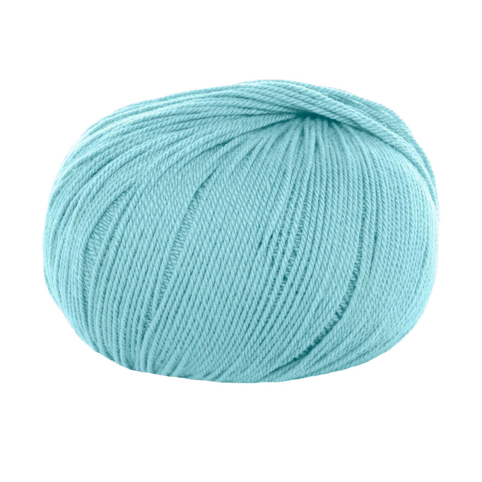 lana gatto perlata d'australia - turchese (14002) - 50gr (233mt) | 1st